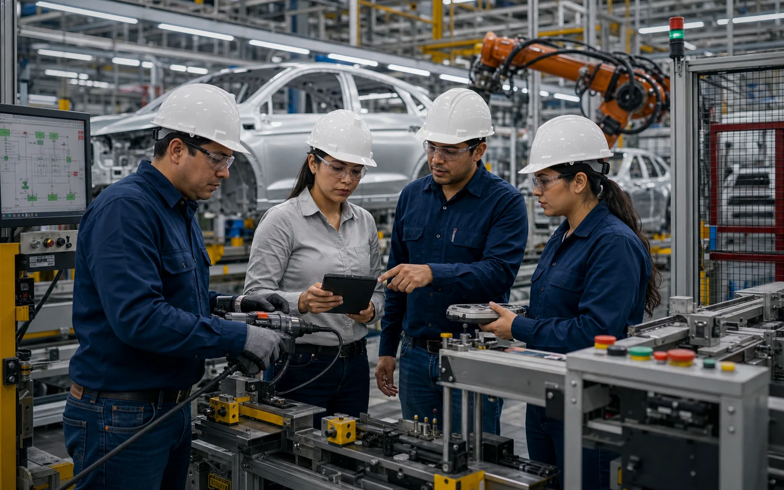 Cómo aplica el lean manufacturing en la industria automotriz?