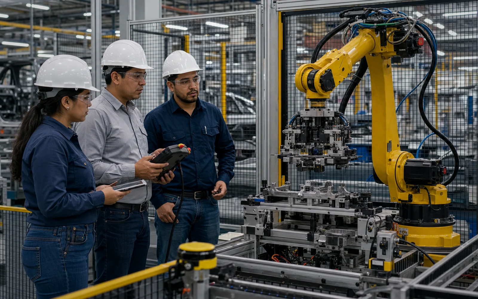Diferencias entre la robótica industrial y la automatización industrial