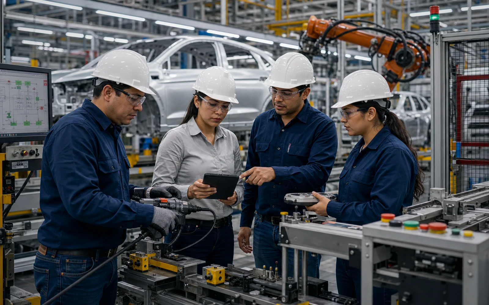 La Fábrica de Autos del Futuro: El Impacto de la Automatización Industrial en la Manufactura Automotriz
