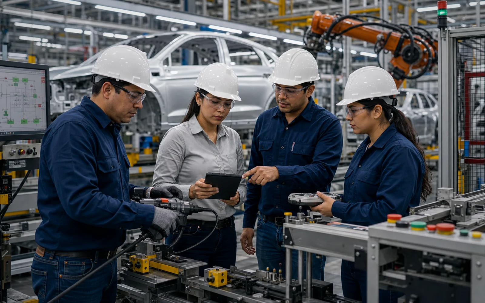 La Indispensable Automatización Industrial en la Evolución de la Industria Automotriz