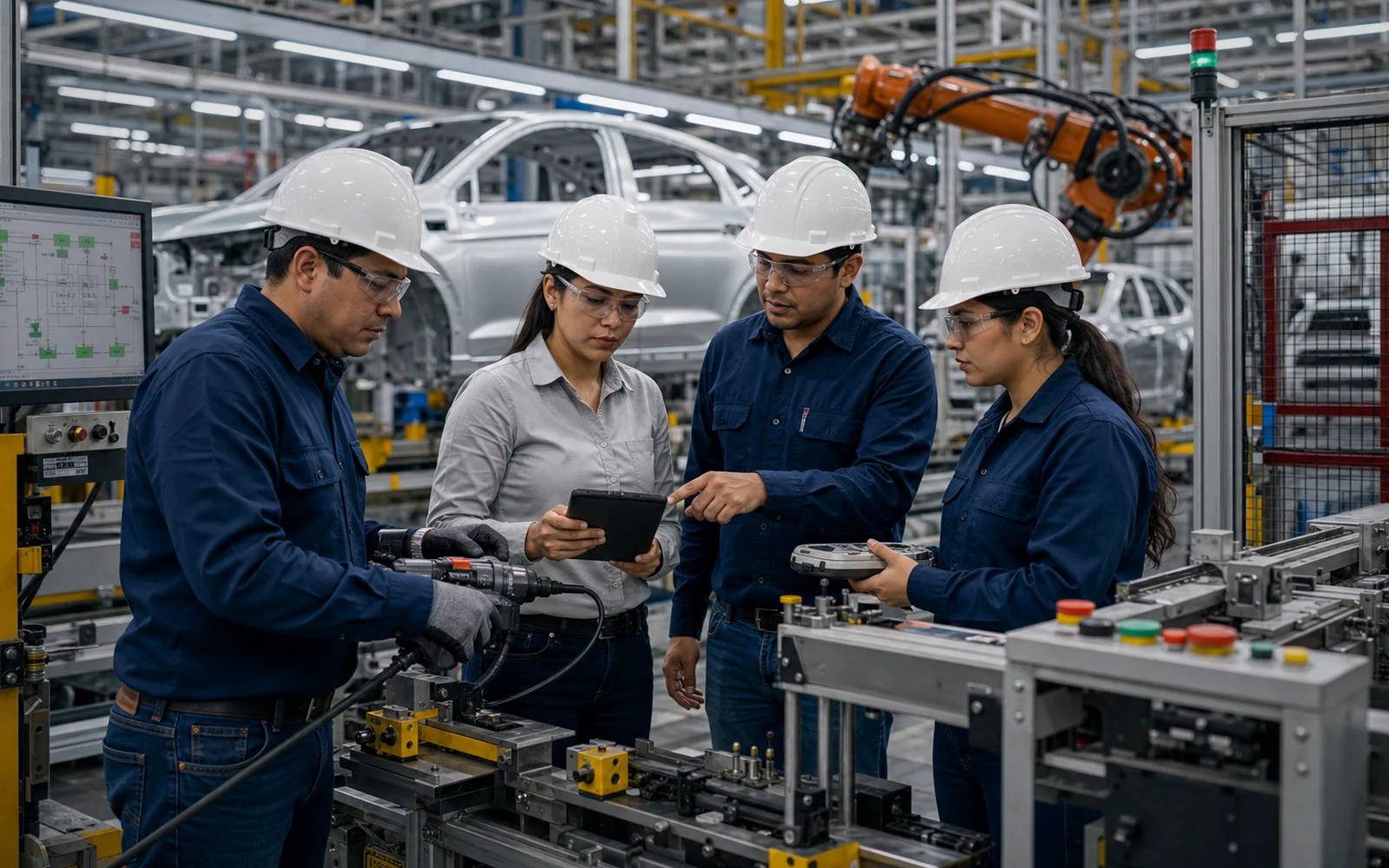 Los Desafíos y Oportunidades de la Automatización Industrial en la Industria Automotriz de México