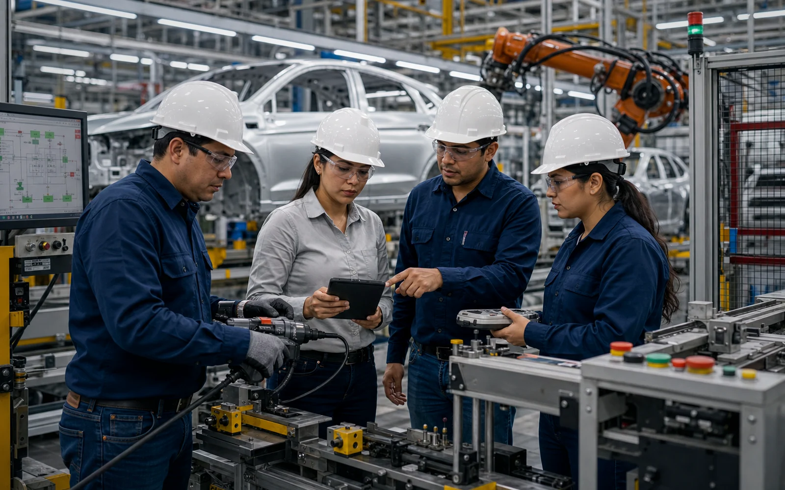 PLC en la Industria: Un Motor Imprescindible para la Automatización en la Manufactura Automotriz