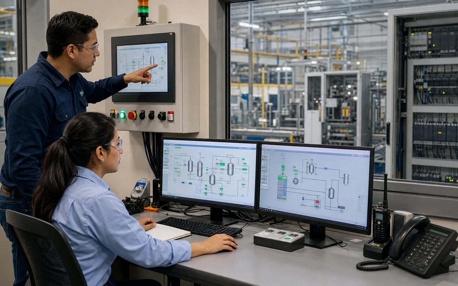 ¿Por qué Comunicar un HMI con un PLC?