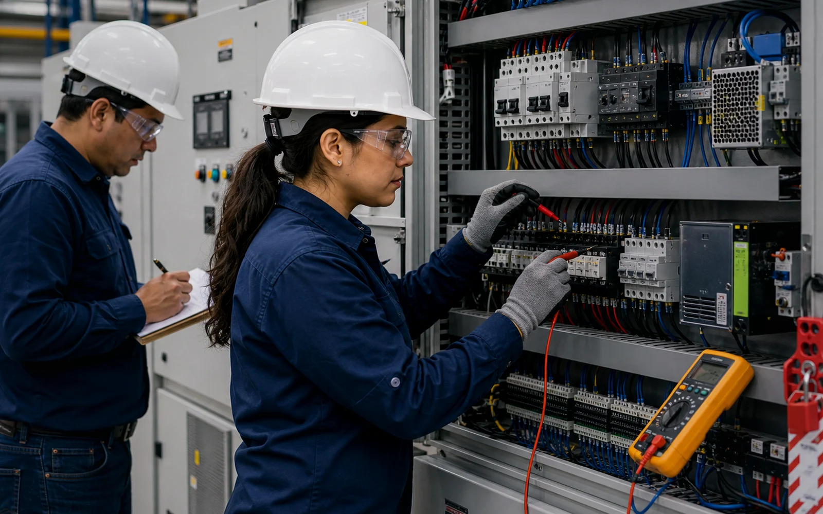 ¿Qué hace un técnico electricista industrial en 2026?