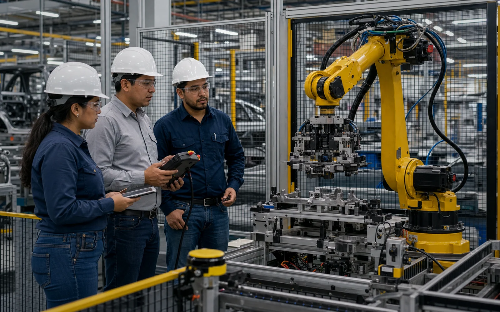 ¿Qué son los robots industriales, tecnología y aplicaciones?