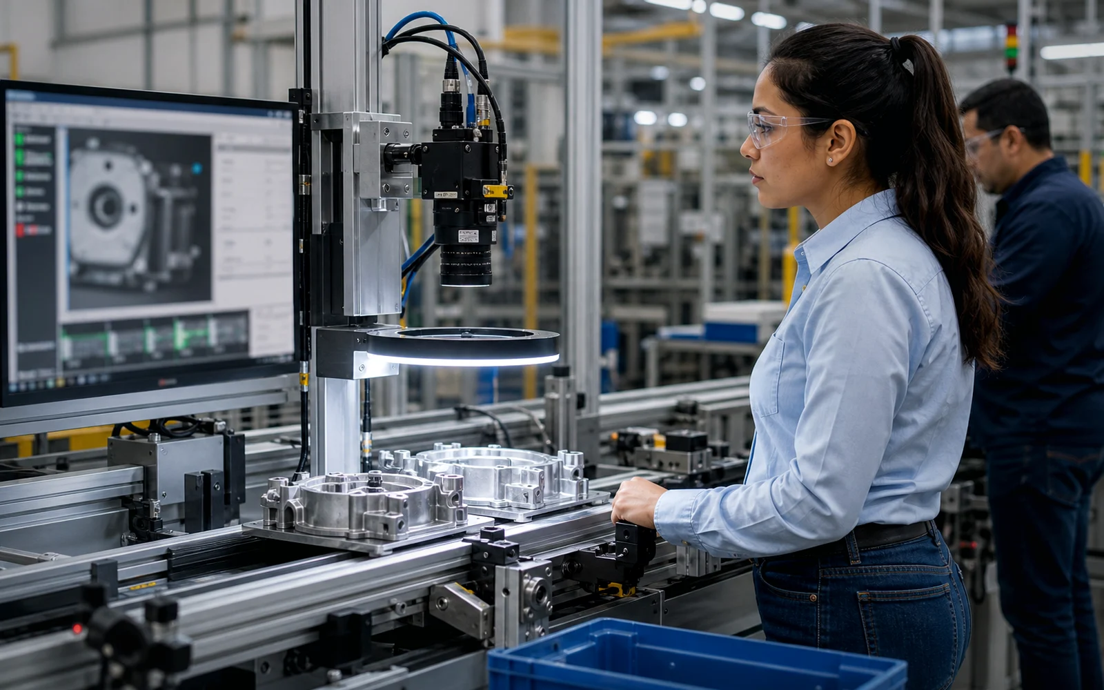 Visión artificial para control de calidad industrial